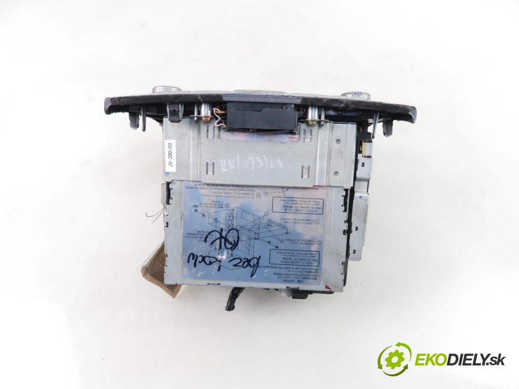 MAZDA 2 (DY) HB 2003 50,00 1.4 CD - F6JA 1399,00 RADIO CD Modul