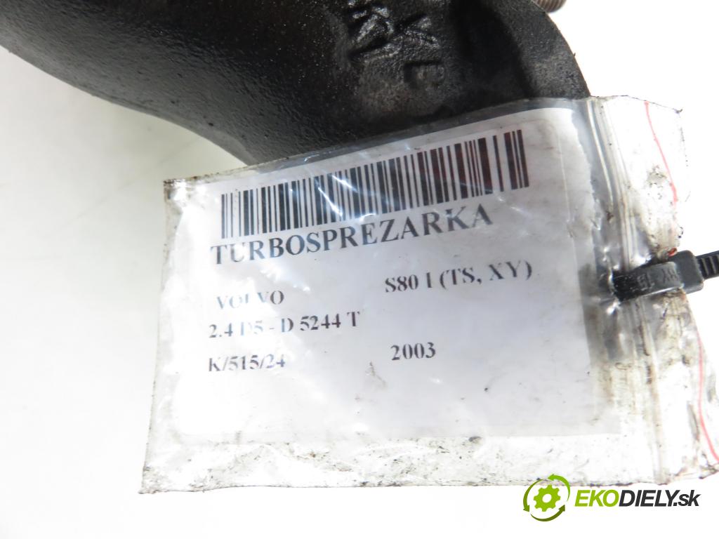 VOLVO S80 I (TS, XY) SEDAN 2003 120,00 2.4 D5 - D 5244 T 2401,00 RYCHLONABÍJEČKA: 8653146 (Turbodúchadla (kompletní))