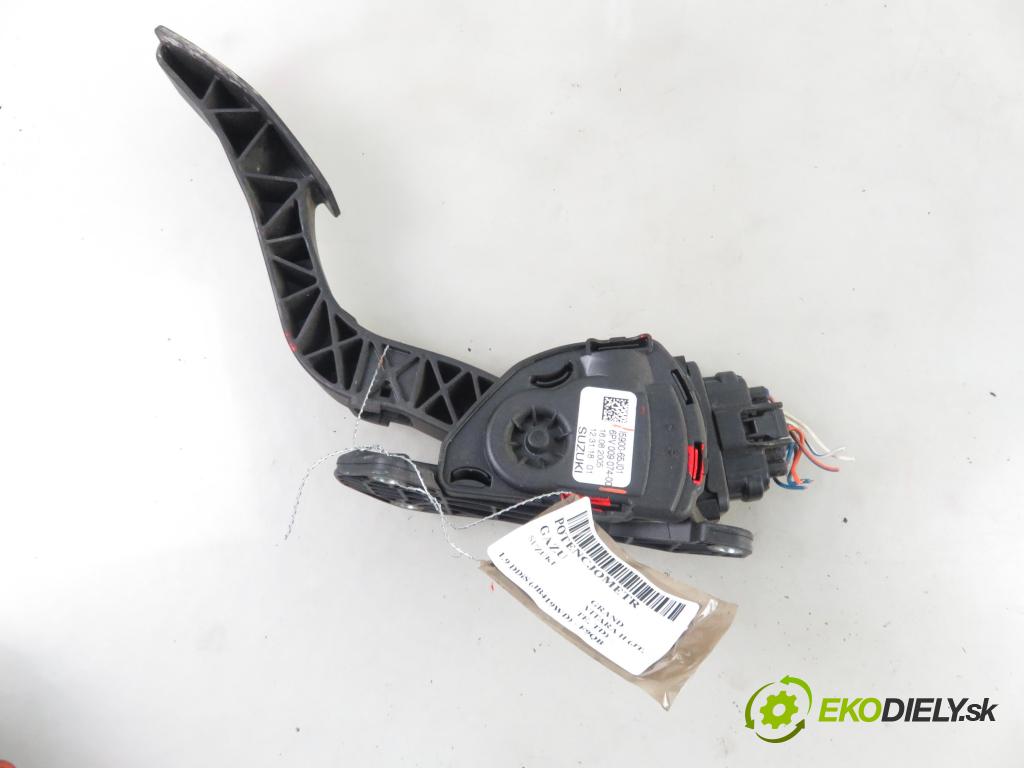 SUZUKI GRAND VITARA II (JT, TE, TD) SUV 2006 95,00 1.9 DDiS 129 - F9Q B 264 1870,00 Potenciometer plynu I590065J01 ; 6PV00907400 (Pedále)