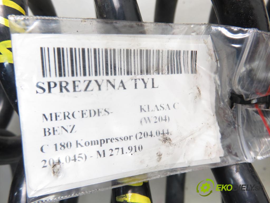 MERCEDES-BENZ KLASA C (W204) SEDAN 2008 115,00 C 180 Kompressor BlueEFFICIENCY 156 - M 271.910 1597,00 Pružina zadné