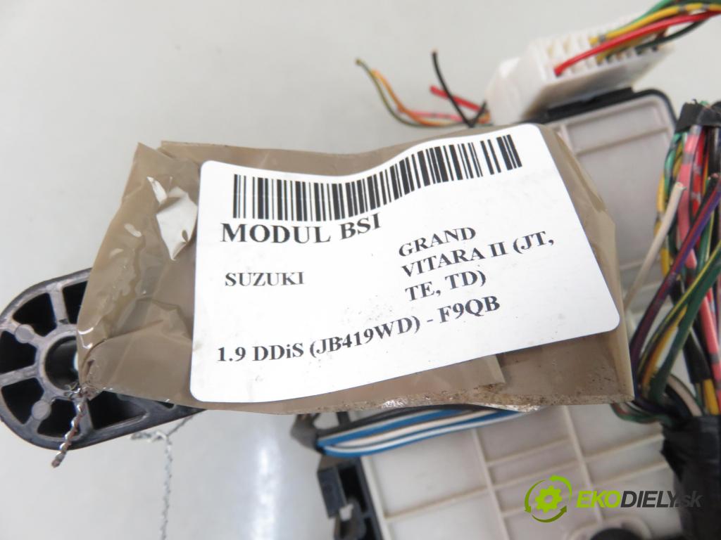 SUZUKI GRAND VITARA II (JT, TE, TD) SUV 2006 95,00 1.9 DDiS 129 - F9Q B 264 1870,00 MODUL BSI