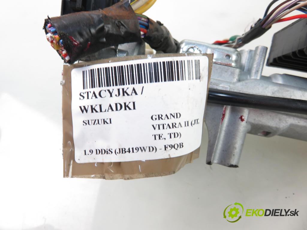 SUZUKI GRAND VITARA II (JT, TE, TD) SUV 2006 95,00 1.9 DDiS 129 - F9Q B 264 1870,00 spinačka 3397067J00 ; 3397067J000 (Spínacie skrinky a kľúče)