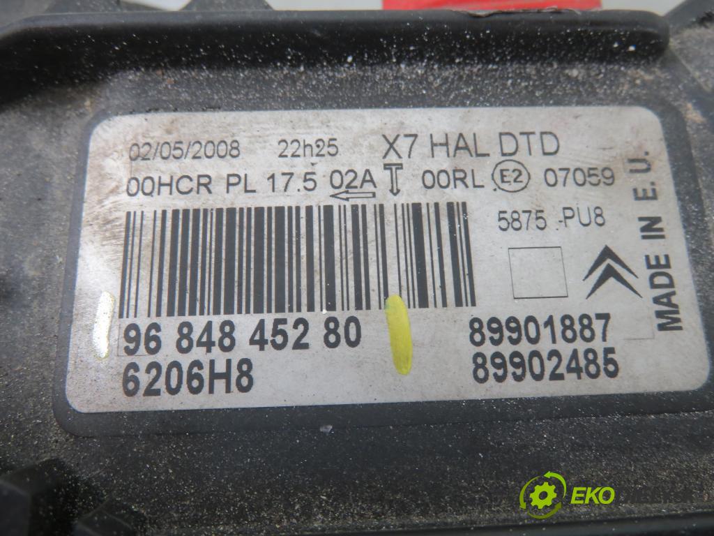 CITROEN C5 III (RD_) SEDAN 2008 100,00 2.0 HDi - RHR (DW10BTED4) 1997,00 Svetlo PP 9684845280