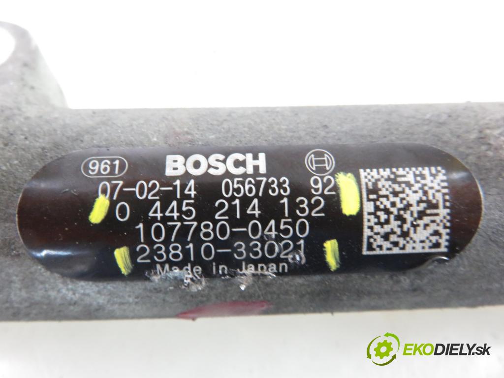 TOYOTA AURIS (_E15_) HB 2007 66,00 1.4 D-4D 90 - 1ND-TV 1364,00 Lišta vstrekovacia 2381033021 ; 0445214132 ; 0281002507 (Vstrekovacie lišty)