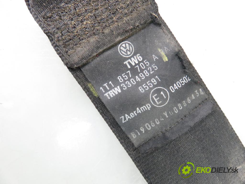 VW TOURAN (1T1, 1T2) MINIVAN 2005 77,00 1.9 TDI - BKC 1896,00 Držiak bezpečnostný LP 1T1857705A