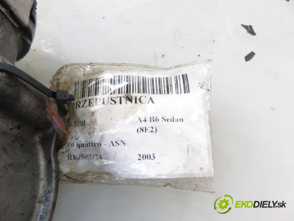 AUDI A4 (8E2, B6) SEDAN 2003 162,00 3.0 quattro - ASN 2976,00 Škrtiaca klapka 078133062B ; 0280750030 (Škrtiace klapky)