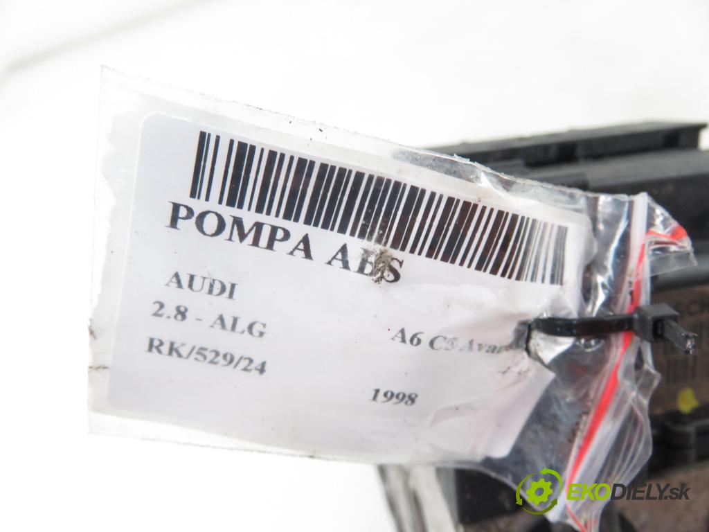 AUDI A6 Avant (4B5, C5) KOMBI 1998 142,00 2.8 - ALG 2771,00 Pumpa ABS 0273004285 ; 0265220411 (Pumpy ABS)