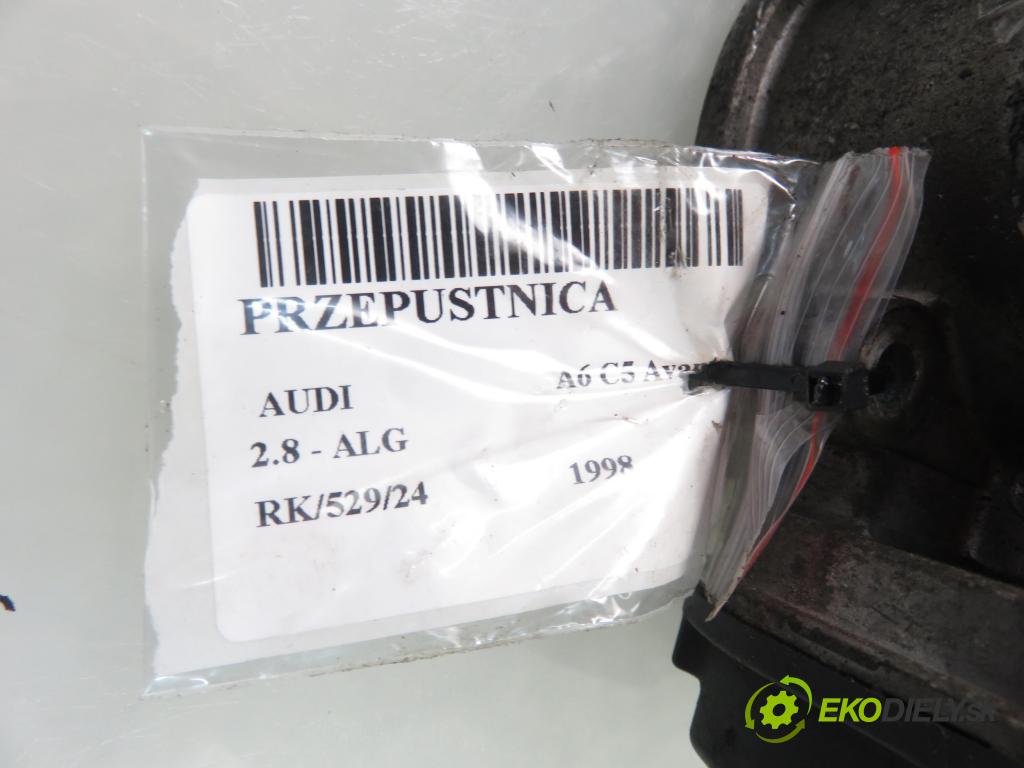 AUDI A6 Avant (4B5, C5) KOMBI 1998 142,00 2.8 - ALG 2771,00 Škrtiaca klapka 078133063AH ; 408237221004 (Škrtiace klapky)