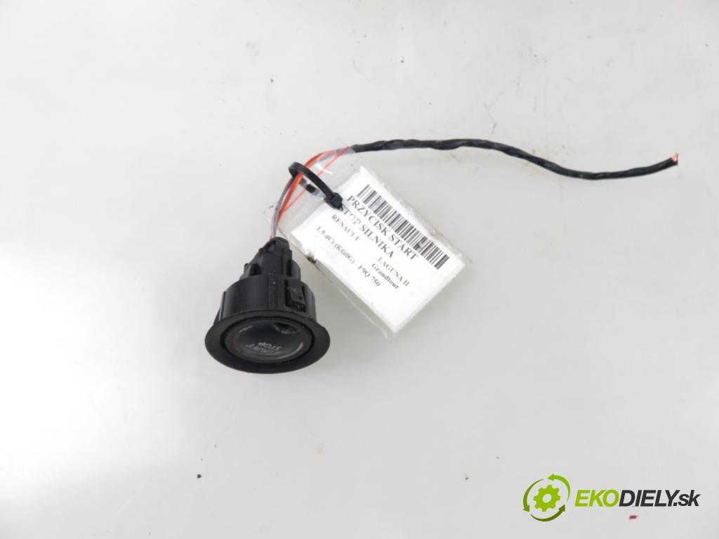 RENAULT LAGUNA II Grandtour (KG0/1_) KOMBI 2001 88,00 1.9 dCi 120 - F9Q 750 1870,00 vypínač Start brzdových svetiel Motor 8200004282