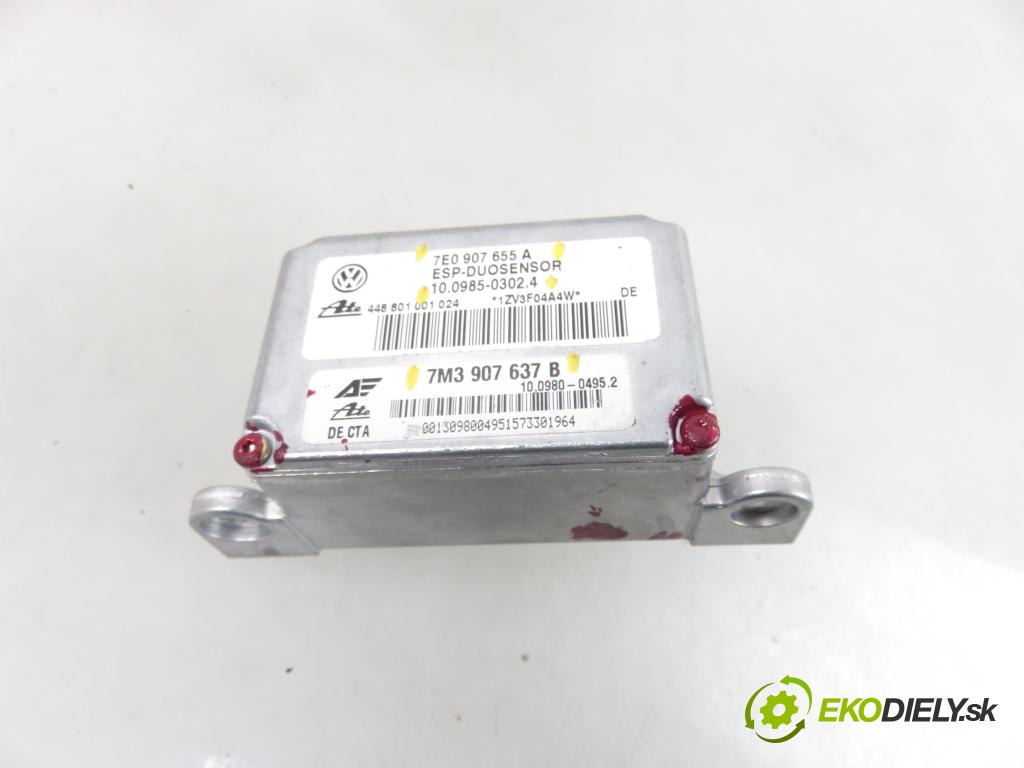 VW SHARAN (7M8, 7M9, 7M6) MINIVAN 2004 96,00 1.9 TDI PD 130 - ASZ 1896,00 Snímač ESP 7E0907655A ; 7M3907637B ; 10098503024