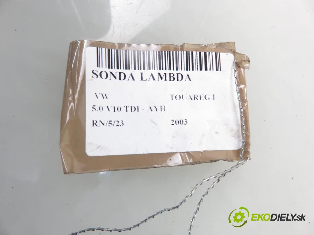 VW TOUAREG (7LA, 7L6, 7L7) SUV 2003 230,00 5.0 V10 TDI PD 313 - AYH 4921,00 sonda lambda 0281004005 ; 07Z906262 (Lambda sondy)