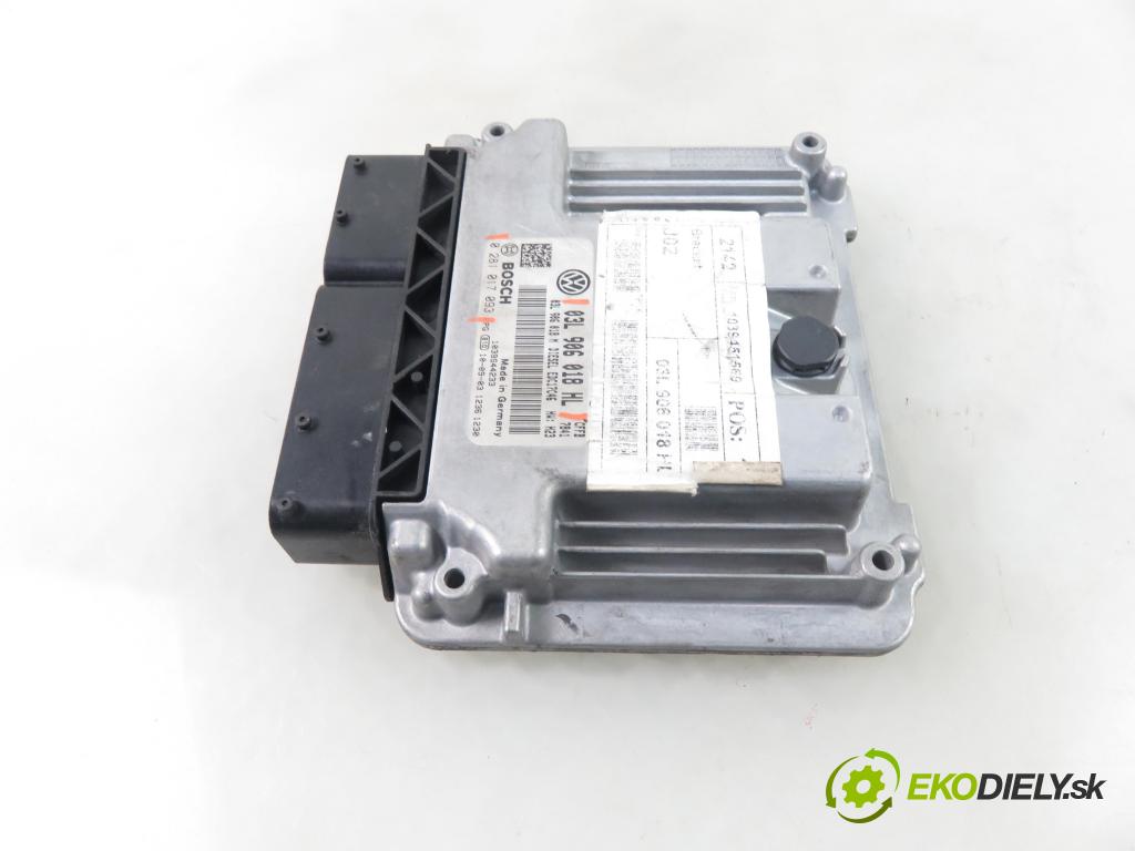 SEAT ALHAMBRA (710, 711) MINIVAN 2011 103,00 2.0 TDI - CFFB 1968,00 Riadiaca jednotka Motor 03L906018HL ; 0281017093