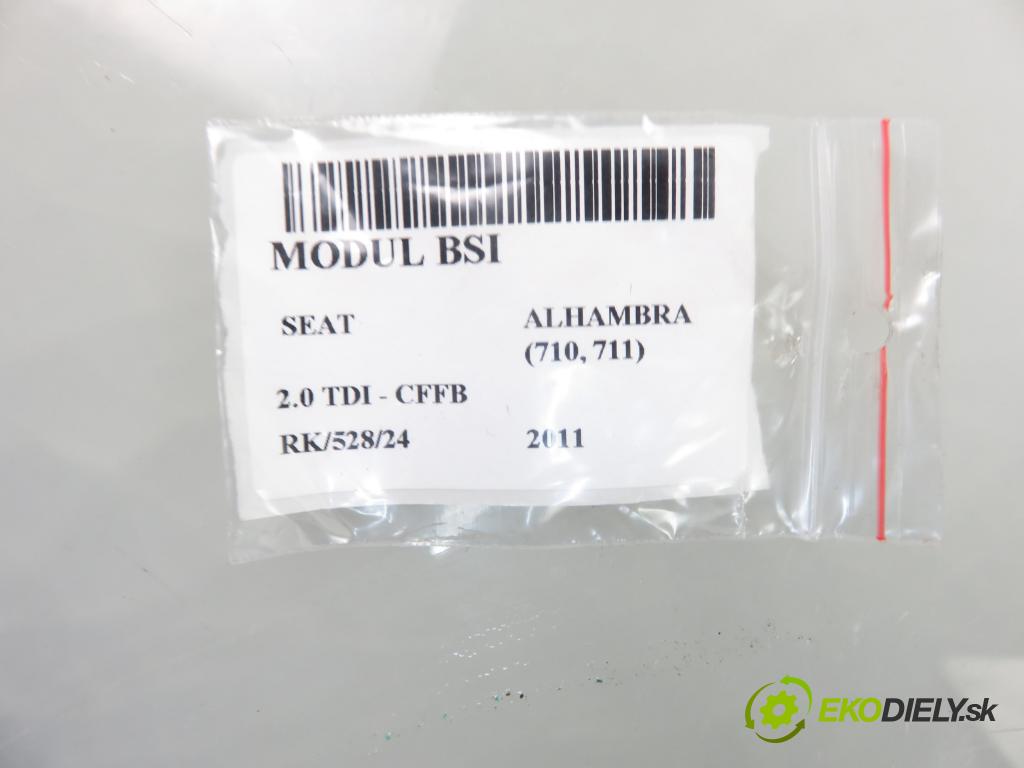 SEAT ALHAMBRA (710, 711) MINIVAN 2011 103,00 2.0 TDI - CFFB 1968,00 MODUL BSI 3C0937125
