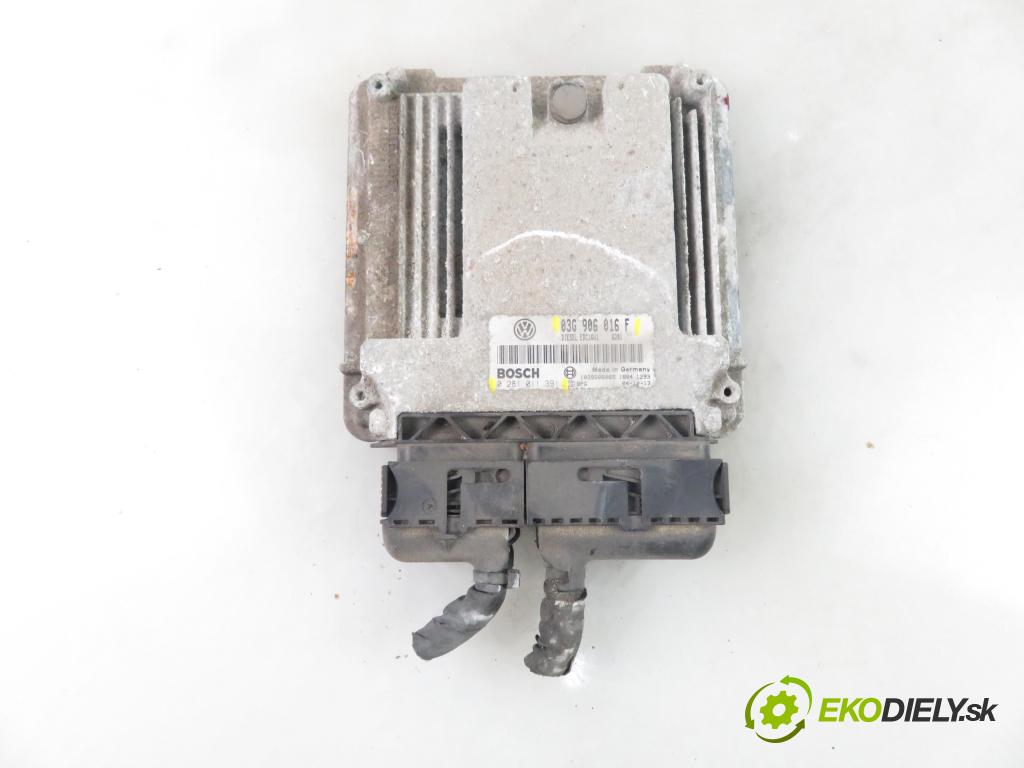 SKODA OCTAVIA II (1Z3) LIFTBACK 2004 103,00 2.0 TDI 16V - BKD 1968,00 Riadiaca jednotka Motor 03G906016F ; 0281011391