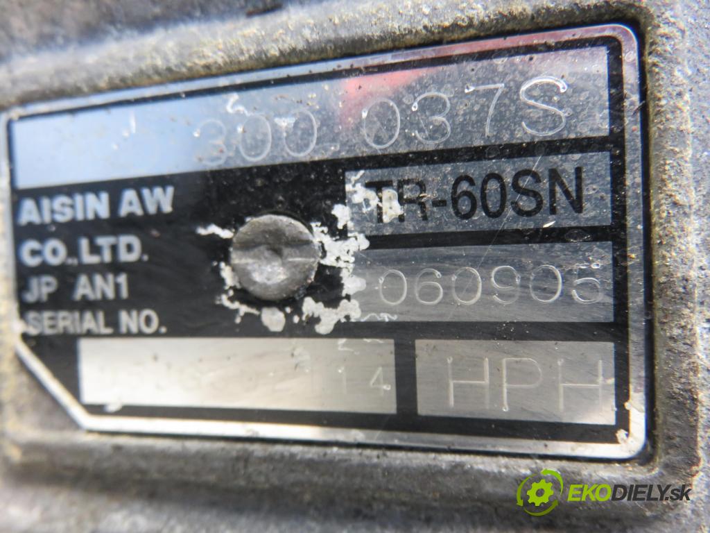 AUDI q7 SUV 2006 257,00 4.2 FSI 350 quattro - BAR 4163,00 Prevodovka automatická TR60SN ; HPH