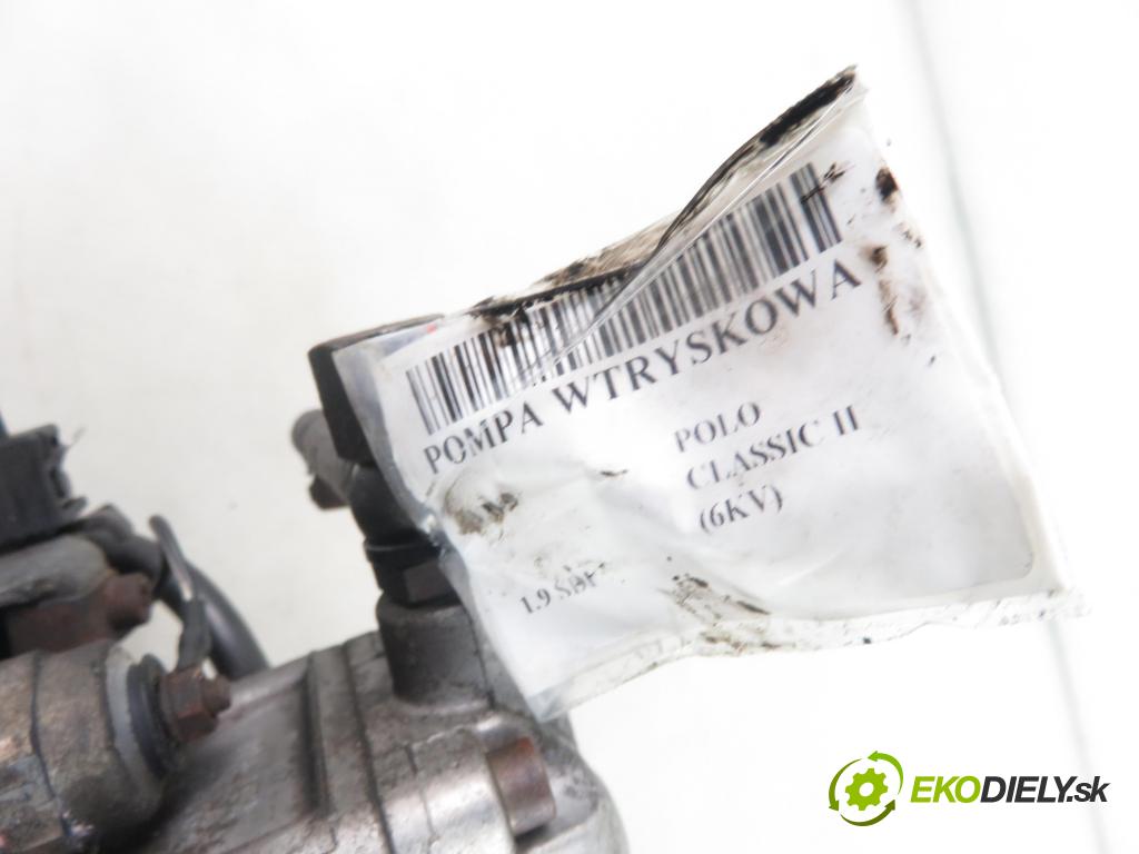 VW POLO CLASSIC (6V2) SEDAN 1997 47,00 64 1.9 SDI - AEY 1896,00 Pumpa vstrekovacia 0460404987 ; 028130082X (Vstrekovacie čerpadlá)