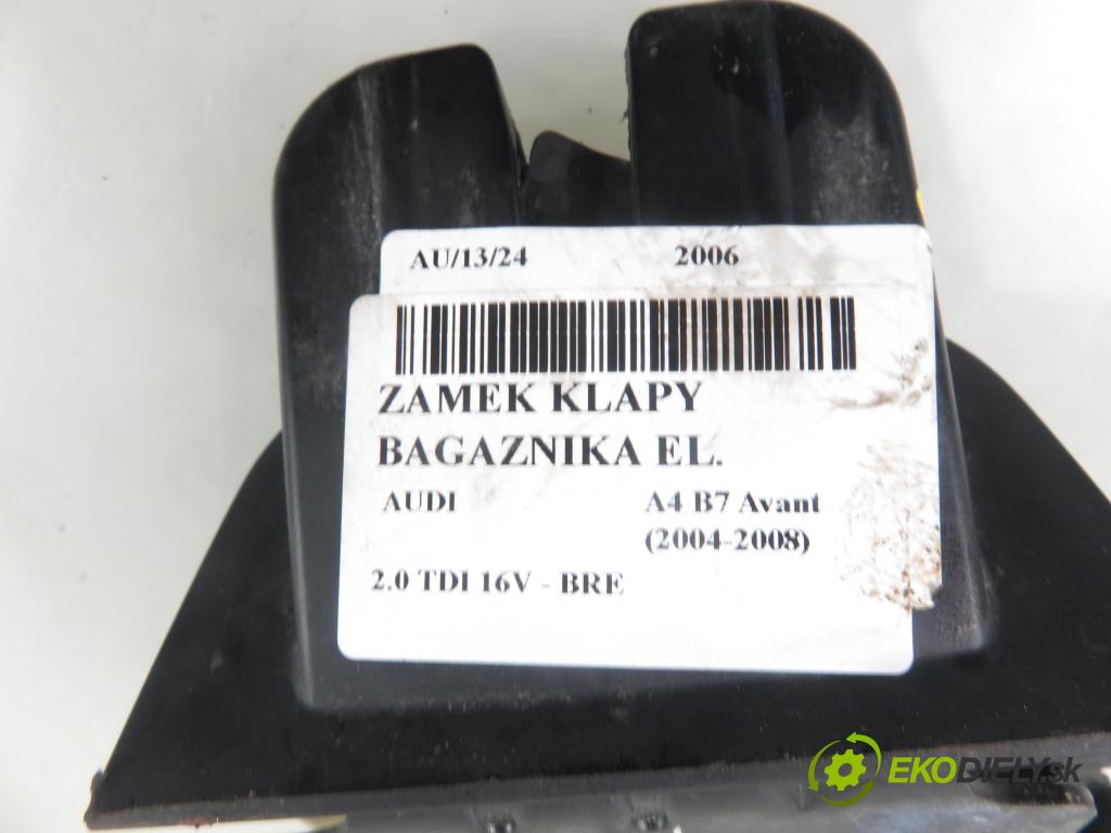 AUDI A4 Avant (8ED, B7) KOMBI 2006 103,00 2.0 TDI 16V - BRE 1968,00 zámok dveří kufr EL. 8P4827505B