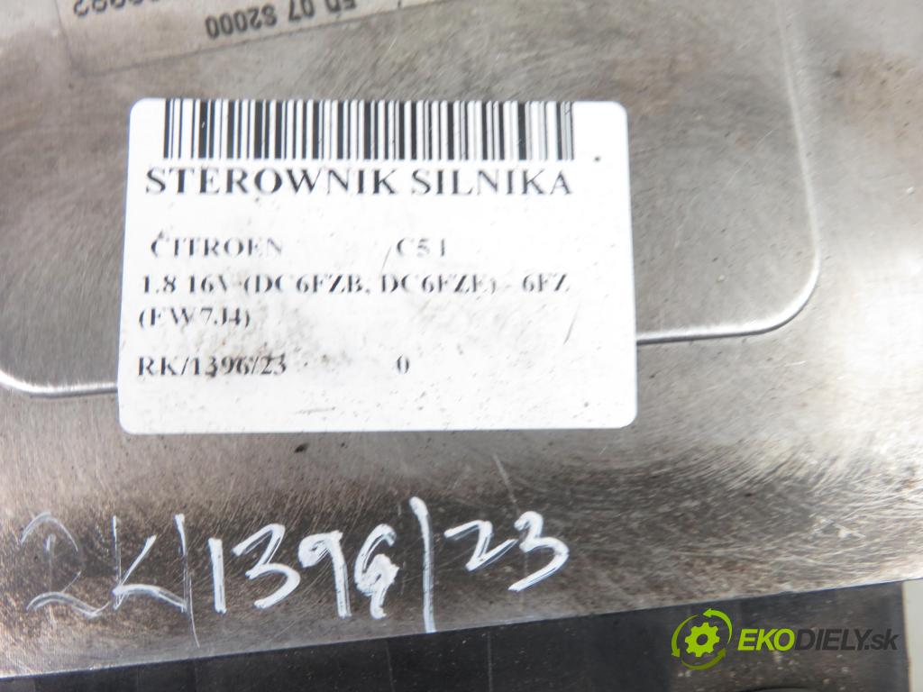CITROEN C5 I (DC_) SEDAN 2001 85,00 1.8 16V (DC6FZB, DC6FZE) - 6FZ (EW7J4) 1749,00 Riadiaca jednotka Motor 9643786680 ; 9643915380