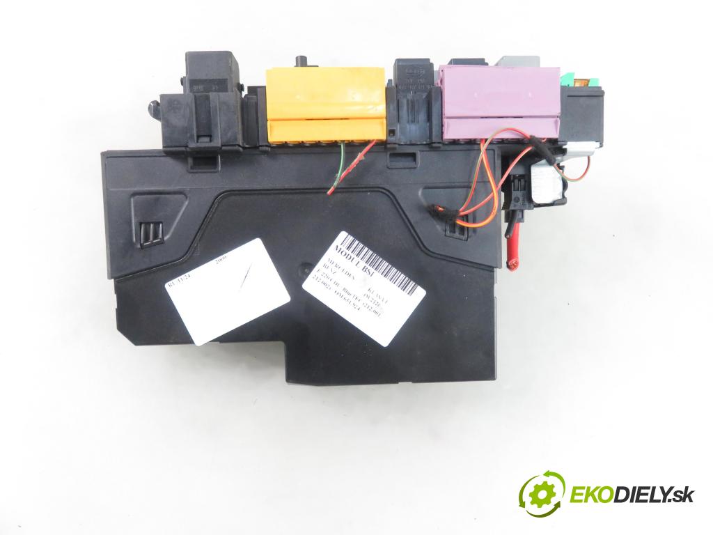 MERCEDES-BENZ KLASA E (W212) SEDAN 2009 125,00 E 220 CDI 170 BlueTEC - OM 651.924 2143,00 MODUL BSI 5DK00962056