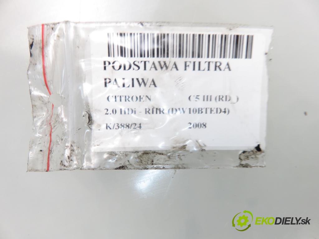 CITROEN C5 III (RD_) SEDAN 2008 100,00 2.0 HDi - RHR (DW10BTED4) 1997,00 Obal filtra paliva 9645928180