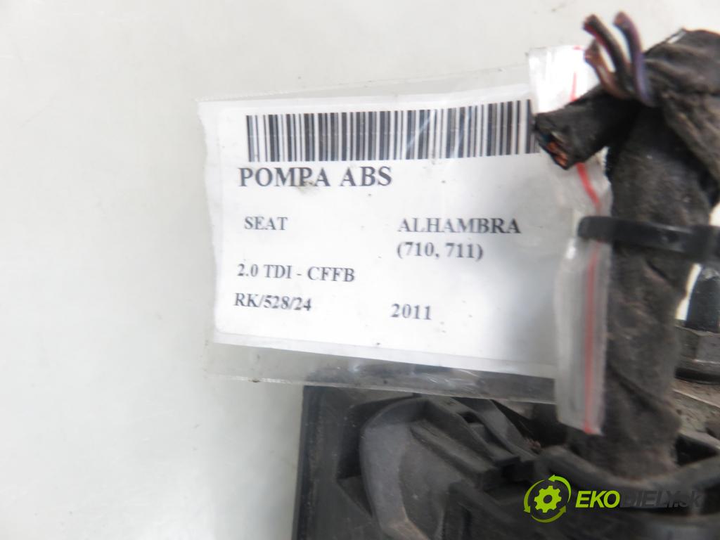SEAT ALHAMBRA (710, 711) MINIVAN 2011 103,00 2.0 TDI - CFFB 1968,00 Pumpa ABS 14176990111 (Pumpy ABS)