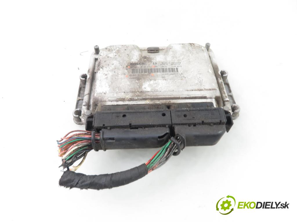 RENAULT MEGANE I (BA0/1_) HB 2001 72,00 1.9 dTi 98 - F9Q 736 1870,00 Riadiaca jednotka Motor 0281010442 ; 8200141954