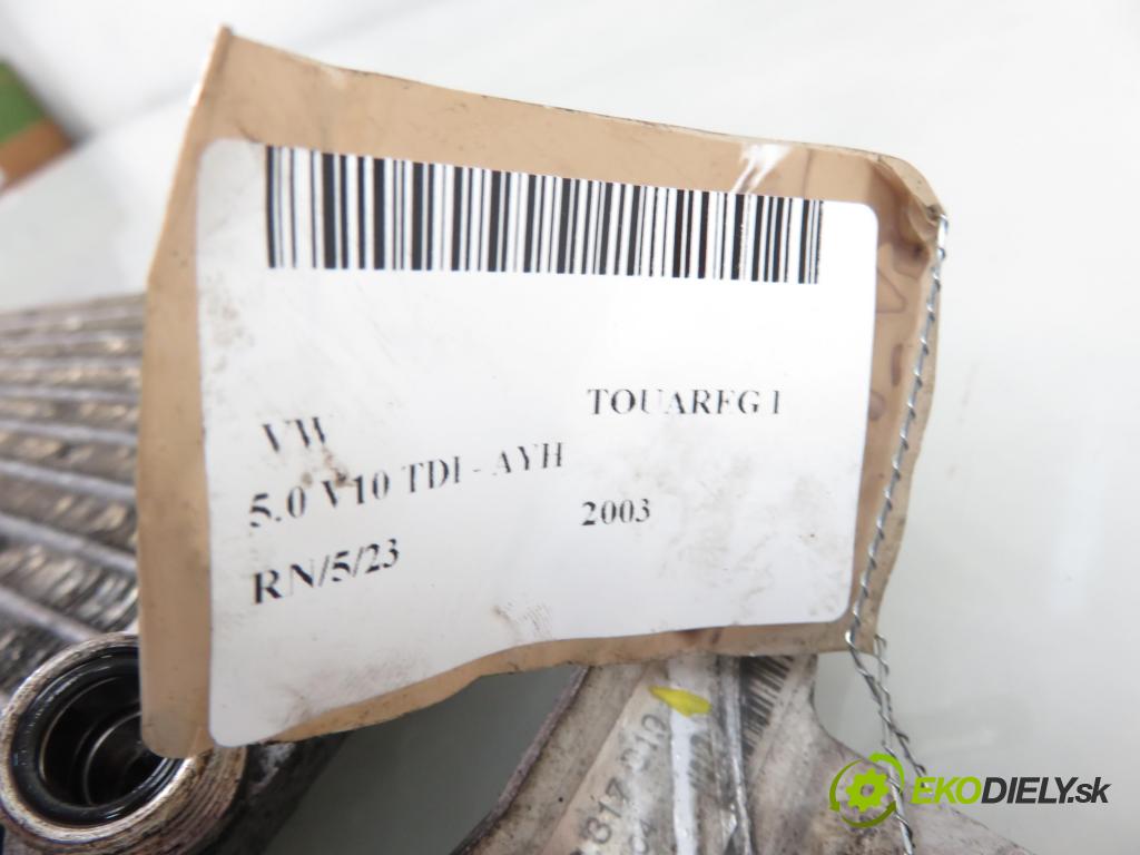 VW TOUAREG (7LA, 7L6, 7L7) SUV 2003 230,00 5.0 V10 TDI PD 313 - AYH 4921,00 chladič oleja 7L0317019