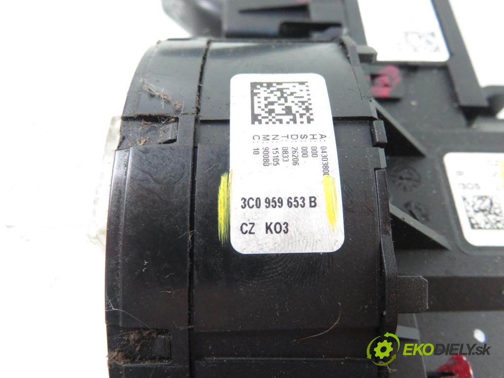 VW PASSAT B6 (3C2) SEDAN 2006 103,00 2.0 TDI - BMP 1968,00 páčka/prepínač 3C0959653B ; 3C5953513D ; 3C0953549K