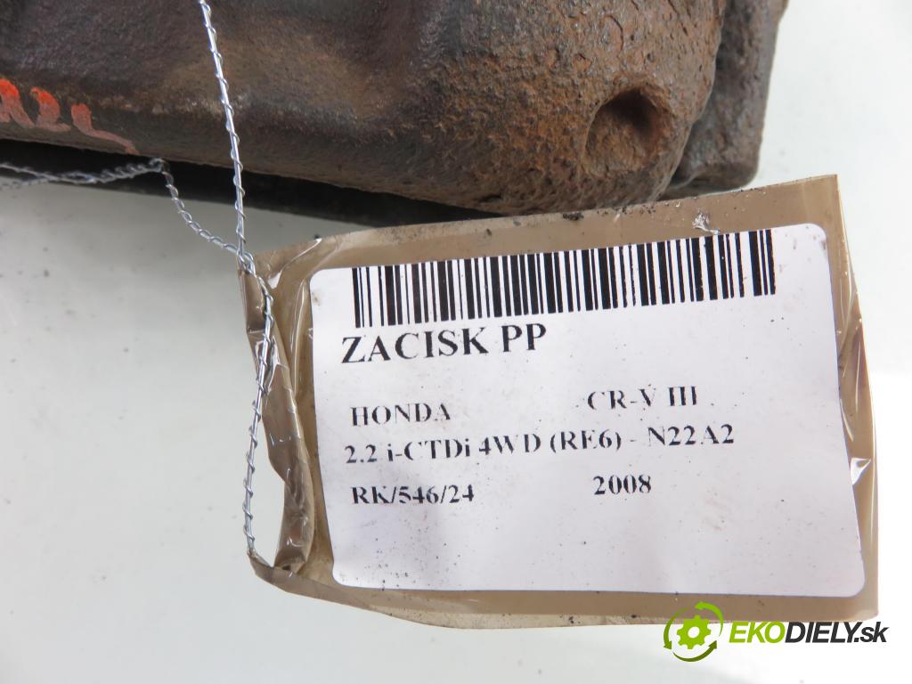 HONDA CR-V III (RE_) SUV 2008 103,00 2.2 i-CTDi 4WD (RE6) - N22A2 2204,00 Brzdič strmeň PP
