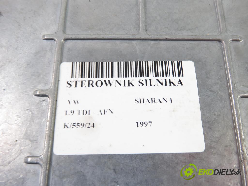 VW SHARAN (7M8, 7M9, 7M6) VAN 1997 81,00 1.9 TDI 110 - AFN 1896,00 Riadiaca jednotka Motor 028906021CG ; 0281001529