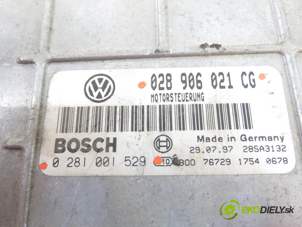 VW SHARAN (7M8, 7M9, 7M6) VAN 1997 81,00 1.9 TDI 110 - AFN 1896,00 Riadiaca jednotka Motor 028906021CG ; 0281001529