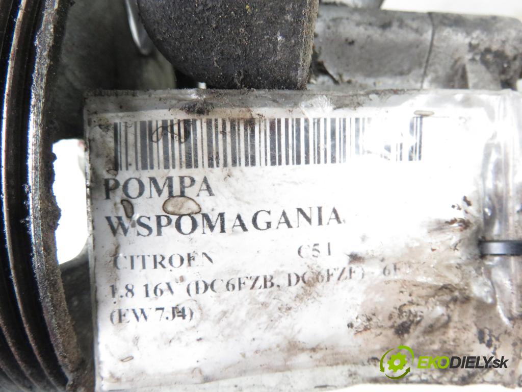 CITROEN C5 I (DC_) SEDAN 2001 85,00 1.8 16V (DC6FZB, DC6FZE) - 6FZ (EW7J4) 1749,00 Pumpa servočerpadlo 9636086580 (Servočerpadlá, pumpy riadenia)