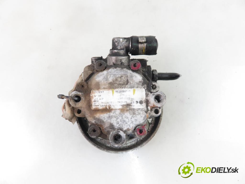 CITROEN C5 I (DC_) SEDAN 2001 85,00 1.8 16V (DC6FZB, DC6FZE) - 6FZ (EW7J4) 1749,00 Pumpa servočerpadlo 9636086580 (Servočerpadlá, pumpy riadenia)