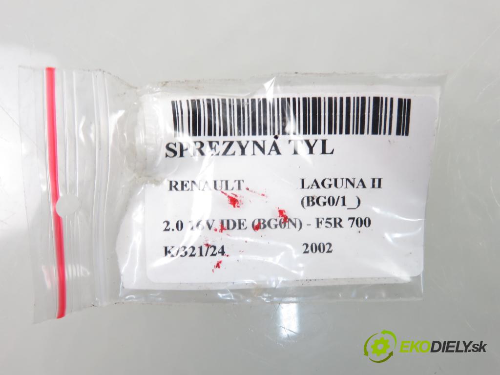 RENAULT LAGUNA II (BG0/1_) LIFTBACK 2002 103,00 2.0 16V IDE (BG0N) - F5R 700 1998,00 Pružina zadné