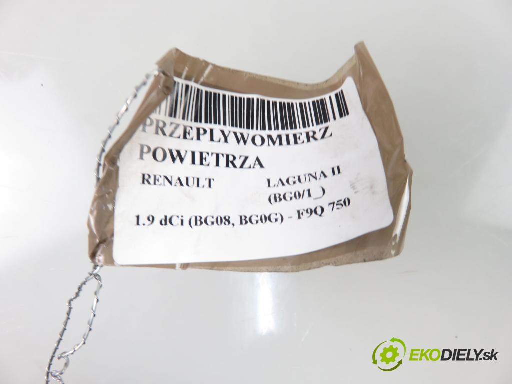 RENAULT LAGUNA II (BG0/1_) LIFTBACK 2007 88,00 1.9 dCi 120 - F9Q 750 1870,00 váha vzduchu vzduchu 8200235277 ; 8200250136 ; 5WK96090B