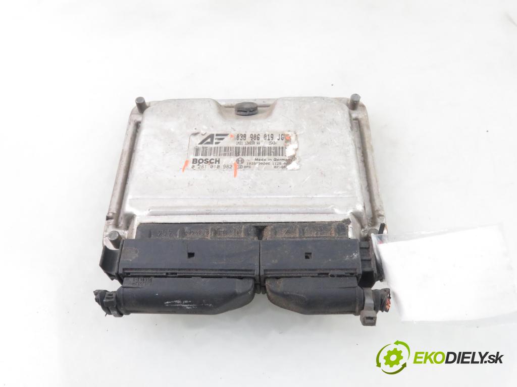 FORD GALAXY (WGR) MINIVAN 2002 66,00 1.9 TDI PD 90 - ANU 1896,00 Riadiaca jednotka Motor 038906019JG ; 0281010982