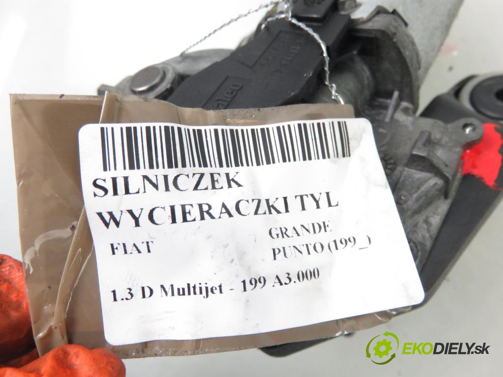 FIAT GRANDE PUNTO (199_) HB 2006 66,00 1.3 D Multijet 90 - 199 A3.000 1248,00 Motorček stierače zadné 53025712