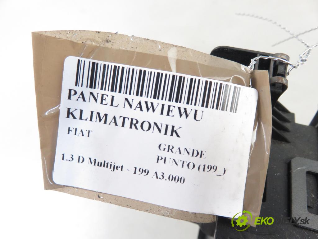 FIAT GRANDE PUNTO (199_) HB 2006 66,00 1.3 D Multijet 90 - 199 A3.000 1248,00 Panel kúrenia KLIMATRONIK 735419793