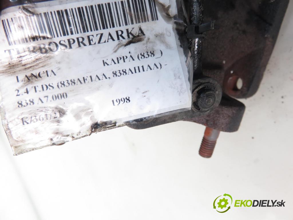 LANCIA KAPPA (838_) SEDAN 1998 91,00 2.4 T.DS (838AE1AA, 838AH1AA) - 838 A7.000 2387,00 Turbodúchadlo  (Turbodúchadlá (kompletné))
