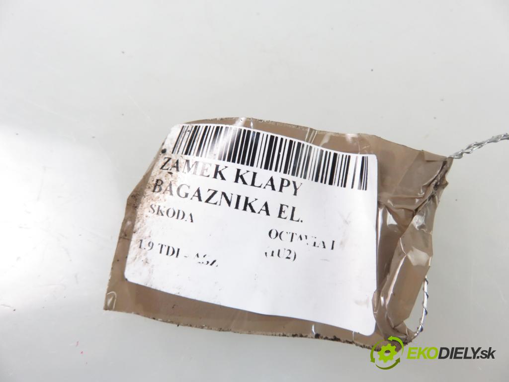 SKODA OCTAVIA I (1U2) LIFTBACK 2004 96,00 1.9 TDI - ASZ 1896,00 zámok dveří kufr EL. 1U6827501G
