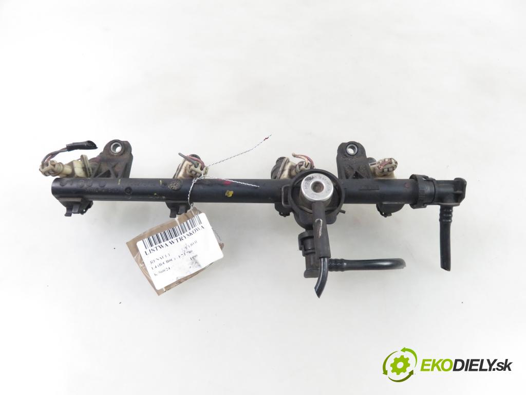 RENAULT CLIO II (BB_, CB_) HB 1999 55,00 1.4 (B/CB0C) - E7J 780 1390,00 Lišta vstrekovacia 7700273702 ; 875368 (Vstrekovacie lišty)