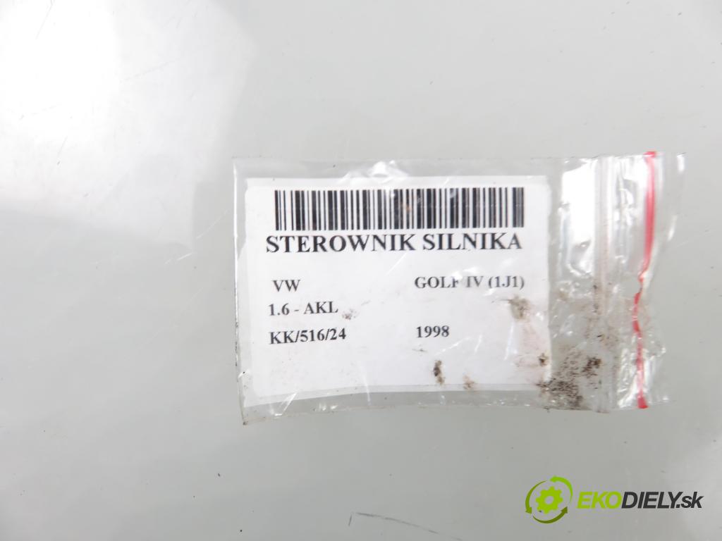 VW GOLF IV (1J1) HB 1998 74,00 1.6 - AKL 1595,00 Riadiaca jednotka Motor 06A906019BF ; 5WP4858