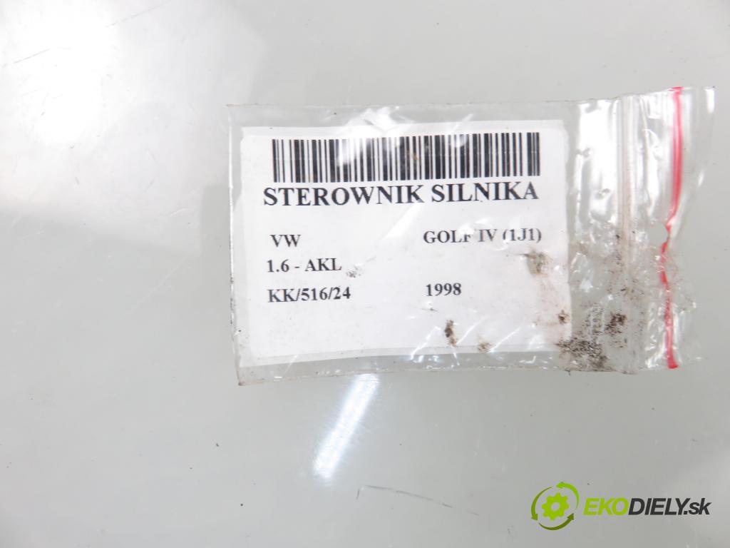 VW GOLF IV (1J1) HB 1998 74,00 1.6 - AKL 1595,00 Riadiaca jednotka Motor 06A906019BF ; 5WP4858