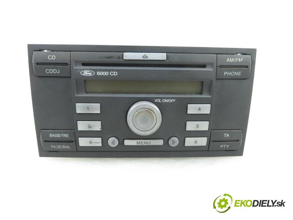 FORD FOCUS II Turnier (DA_, FFS, DS) KOMBI 2005 66,00 1.6 TDCI 90 1560,00 RADIO CD 4M5T18C815AE
