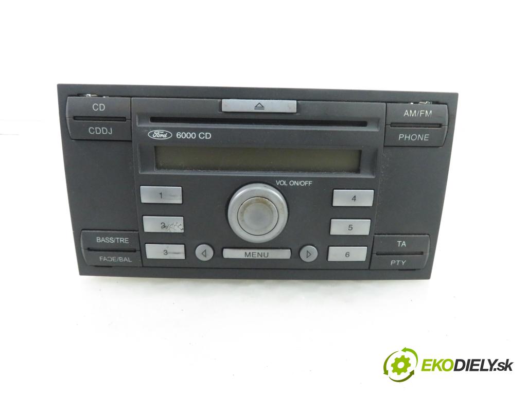 FORD FOCUS II Turnier (DA_, FFS, DS) KOMBI 2005 66,00 1.6 TDCI 90 1560,00 RADIO CD 4M5T18C815AE