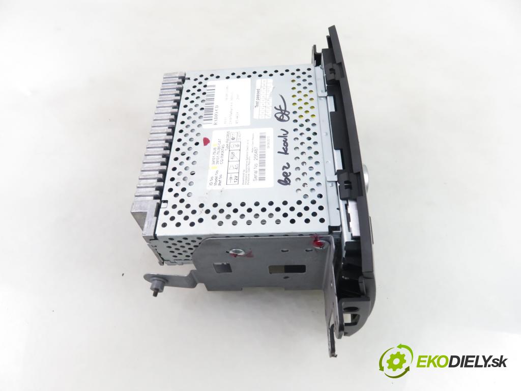 FIAT SEDICI (189_) CROSSOVER 2010 99,00 2.0 D Multijet 4x4 - D20AA 1956,00 RADIO CD 3910179JB