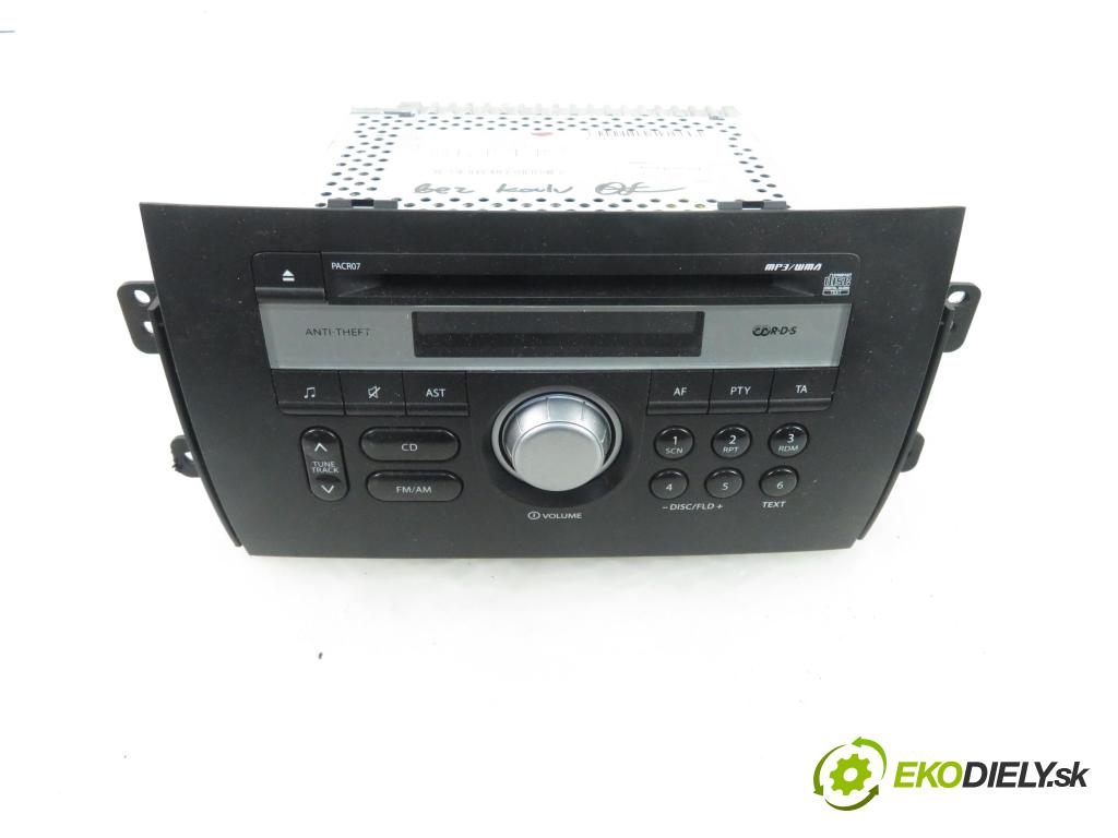FIAT SEDICI (189_) CROSSOVER 2010 99,00 2.0 D Multijet 4x4 - D20AA 1956,00 RADIO CD 3910179JB