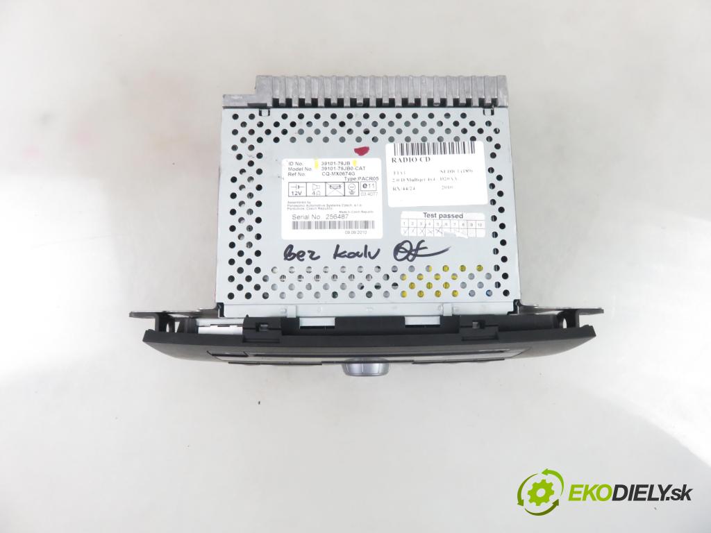 FIAT SEDICI (189_) CROSSOVER 2010 99,00 2.0 D Multijet 4x4 - D20AA 1956,00 RADIO CD 3910179JB