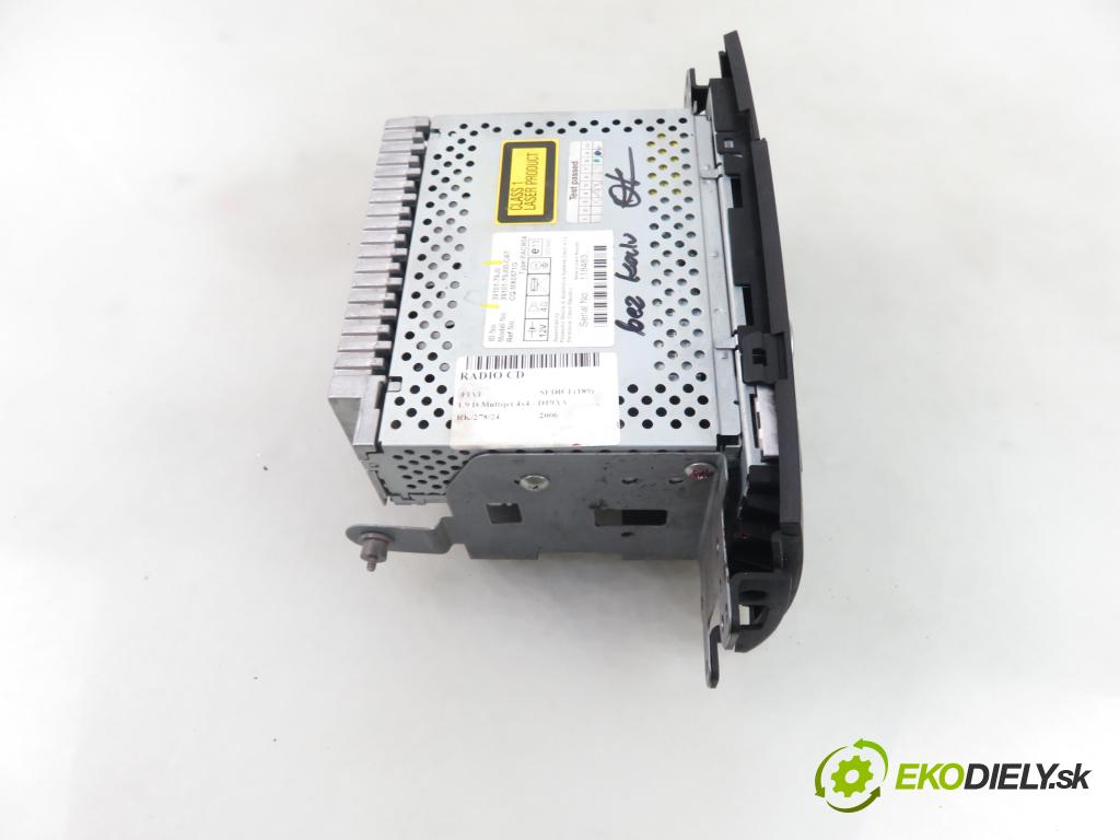 FIAT SEDICI (189_) CROSSOVER 2006 88,00 1.9 D Multijet 120 4x4 - D19AA 1910,00 RADIO CD 3910179J0