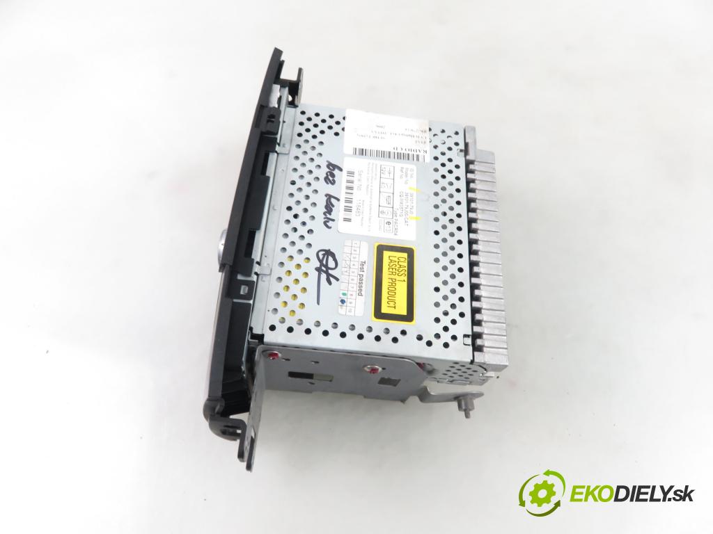 FIAT SEDICI (189_) CROSSOVER 2006 88,00 1.9 D Multijet 120 4x4 - D19AA 1910,00 RADIO CD 3910179J0